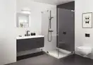 Плитка стінова Esten Grafit A RECT STR 29,5x59,5 код 6437 Ceramika Paradyz (SSR-295X595-1-ESTN.GTA--2)
