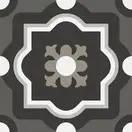 Плитка керамогранітна CSAPBW0420 Patchwork B&W 04 200x200x10 Sant'agostino