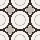 Плитка керамогранітна CSAPBW0520 Patchwork B&W 05 200x200x10 Sant'agostino