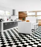 Плитка керамогранітна CSAPBWBL20 Patchwork B&W Black 200x200x10 Sant'agostino