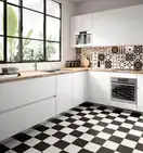 Плитка керамогранітна CSAPBWWH20 Patchwork B&W White 200x200x10 Sant'agostino