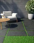 Плитка керамогранітна Pietra Serena Antracite RECT 600x600x20 Stargres (5907641444321)
