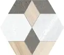 Плитка керамогранітна Hexagono Mayeix Multicolor 230x266x9 Vives (46EN)