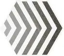 Плитка керамогранітна Hexagono Lacroix Gris 230x266x9 Vives (46EP)