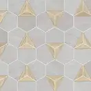 Плитка керамогранітна Hexagono Ligard Gris 230x266x9 Vives (46EQ)