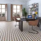 Плитка керамогранітна Seine Evry-R Rojizo RECT 200x200x8 Vives (4FAI)