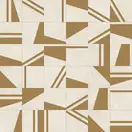 Плитка керамогранітна Nassau Kokomo Crema Oro 200x200x8 Vives (4R47)