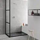 Душевой поддон Geberit Sestra 160 х 90 х h4 см, графит/структурированный 550.279.00.2