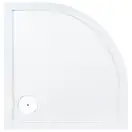 Душевой поддон Qtap Robin 308812W 80x80x12 см + сифон (ROBIN308812W)