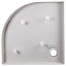 Душевой поддон Qtap Robin 309912W 90x90x12 см + сифон (ROBIN309912W)