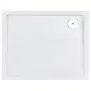Душевой поддон Qtap Tern 301812W 100x80x12 см + сифон (TERN301812W)