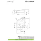 Radaway Korfu E Душовий піддон 100x80 см, правий (4E81400-03R)