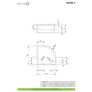 Душовий піддон Naxos A 90x90 см, RADAWAY (SBA9941-1)