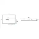 Душевой поддон REA ROCK 80X100 BLACK (REA-K4578)