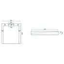 Душевой поддон REA GRAND 80X100 WHITE (REA-K4590)