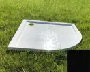 Snail Душовий піддон «Жасмін» 1000/R550 Чорний А200 (135A200)