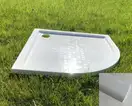 Snail Душовий піддон «Жасмін» 900/R500 А100М Білий МАТ (136A100M)