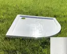 Snail Душовий піддон «Жасмін» 900/R500 Іній В110 (136B110)