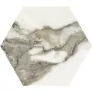 Керамогранит Almera Ceramica Calacatta Majestic Hex 24 х 20 см 484474