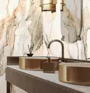 CERRAD Calacatta Gold RECT Плитка напольная, белая (5903313315210)