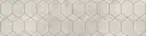 Плитка підлогова Softcement White Decor Geo POL 29,7x119,7x0,8 код 7412 Cerrad (5903313317412)