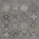 Плитка підлогова Softcement Graphite Decor Patchwork RECT 59,7x59,7x0,8 код 8044 Cerrad (5903313318044)