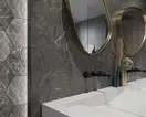 Плитка підлогова Marvelstone Grey Heksagon SZKL MAT 17,1x19,8 код 1533 Ceramika Paradyz (R---198X171-1-MARV.GR)
