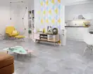 Плитка підлогова Scratch Bianco SZKL RECT MAT 75x75 код 9819 Ceramika Paradyz (R-R-750X750-1-SCRA.BI---2)