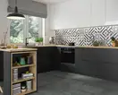 PARADYZ Modern Nero Плитка підлогова, чорна (RS--198X198-1-MODN.NE)