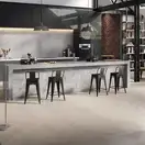 Паркетна дошка Barlinek Дуб Cappuccino Herringbone, 1-смугова (BJ8-DBE1-L05-C2R-E14110-U)