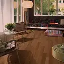 Паркетна дошка 550048023 Rumba Дуб Мідний Браш PL DG 1200x120x14 Tarkett Сербія