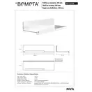 Поличка Niva (101102225), Bemeta