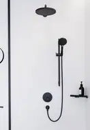 Угловая полка Hansgrohe AddStoris, чёрный матовый (41741670) фото 6 Aquada.com.ua