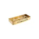 полочка Omnires Uni brushed gold (UN10331GLB)