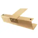 Полка REA TORI BRUSHED GOLD на душевую стенку (REA-85001)