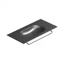 Раковина подвесная Catalano Horizon 100 х 50 см, Satin black (1100HZNS) фото 1 Aquada.com.ua