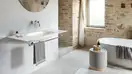 Раковина подвесная Catalano Horizon 125 х 50 см, Glossy white (белый глянцевый) (1125HZ00) фото 2 Aquada.com.ua