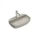 Раковина полувстраиваемая Catalano Green Lux Сolori 40 х 60 х h14 см, цвет - серый матовый 160GRLXNCS