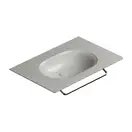 Раковина подвесная Catalano Horizon 75 х 50 см, Satin cement (175HZCS) фото 1 Aquada.com.ua