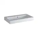 Geberit ICON умывальник 75см, без отверстия для смесителя, с переливом, белый (124078000)