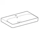 Раковина подвесная Geberit Smyle Square 75 х 48 х h16,5 см, с 1 отверстием под смеситель (500.249.01.1) фото 2 Aquada.com.ua