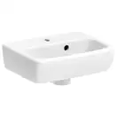 Маленькая (мини) раковина Geberit Selnova Square 36 х 28 см, с 1 отверстием под смеситель (500.316.01.1)