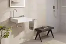 Раковина Hansgrohe Avalegra AquaUnit 58 х 47,5 х 10 см, без переливу, з функцією QuickClean+, із змішувачем, Chrome  22472000