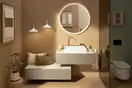 Раковина Hansgrohe Avalegra AquaUnit 58 х 47,5 х 10 см, без переливу, з функцією QuickClean+, із змішувачем, Brushed Bronze  22472140