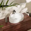 Раковина накладна на стільницю 40х55 см (покриття SmartClean) Hansgrohe Xuniva U  61073450