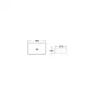 Умывальник (раковина) MEXEN CATIA BLACK MATT (MEX-21314885)