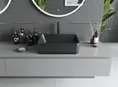 Умывальник (раковина) MEXEN CATIA BLACK MATT (MEX-21314885)