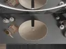 Умывальник (раковина) MEXEN CORNELIA CAPPUCCINO MAT накладной (MEX-21885064)