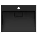 Умывальник (раковина) MEXEN AVA 50 BLACK MATT 1/O накладной подвесной (MEX-23015071)
