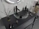 Умывальник (раковина) MEXEN INGA 44 TRANSPARENT накладной (MEX-24074400)